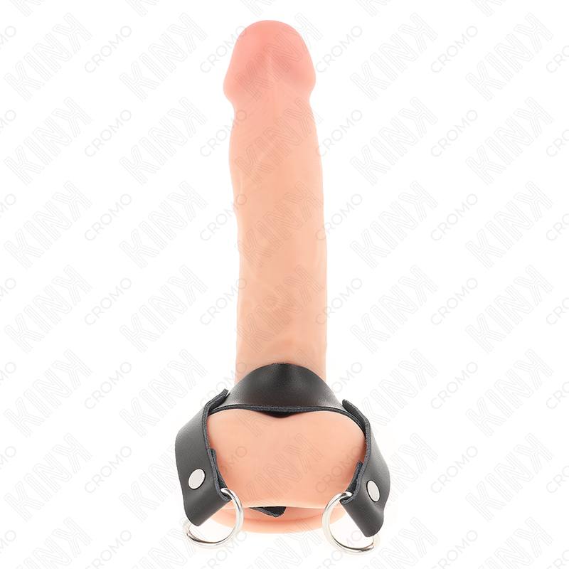 KINK - PENIS RING WITH "D" SHAPE RINGS 18.5 X 3.3 CM - slika 3