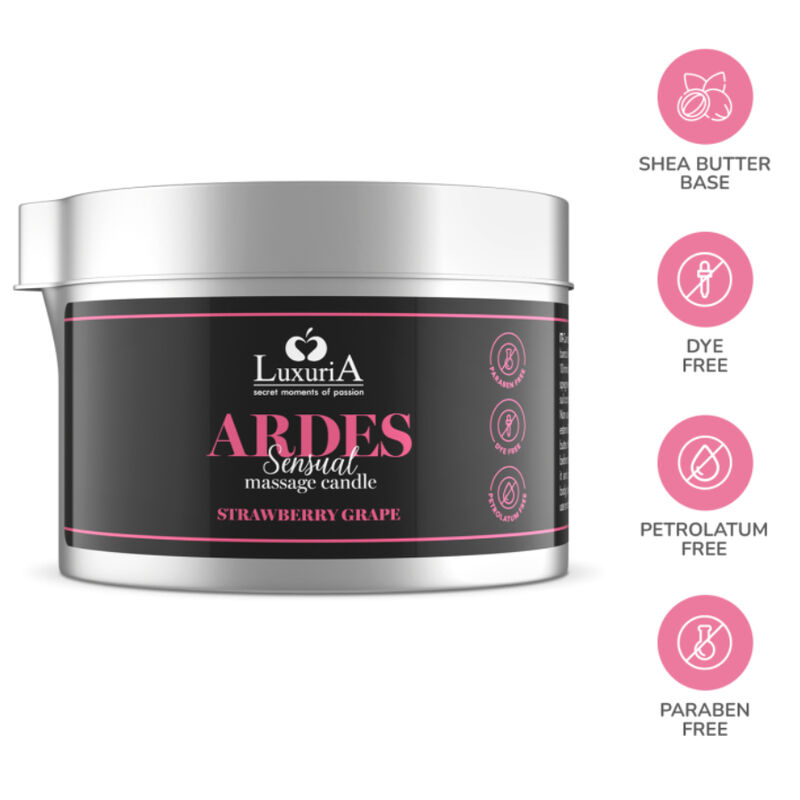 INTIMATELINE LUXURIA - GRAPE MASSAGE CANDLE - slika 3