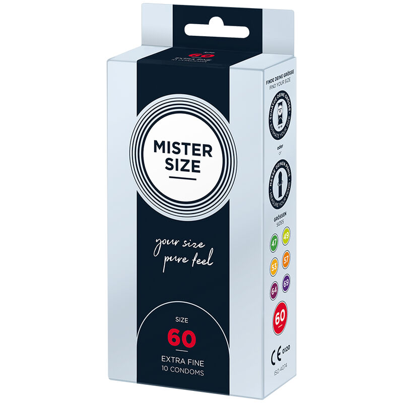 MISTER SIZE - CONDOM SIZE XL 60 MM (10 UNITS) - slika 2