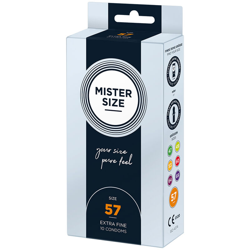 MISTER SIZE - CONDOM SIZE L 57 MM (10 UNITS) - slika 2