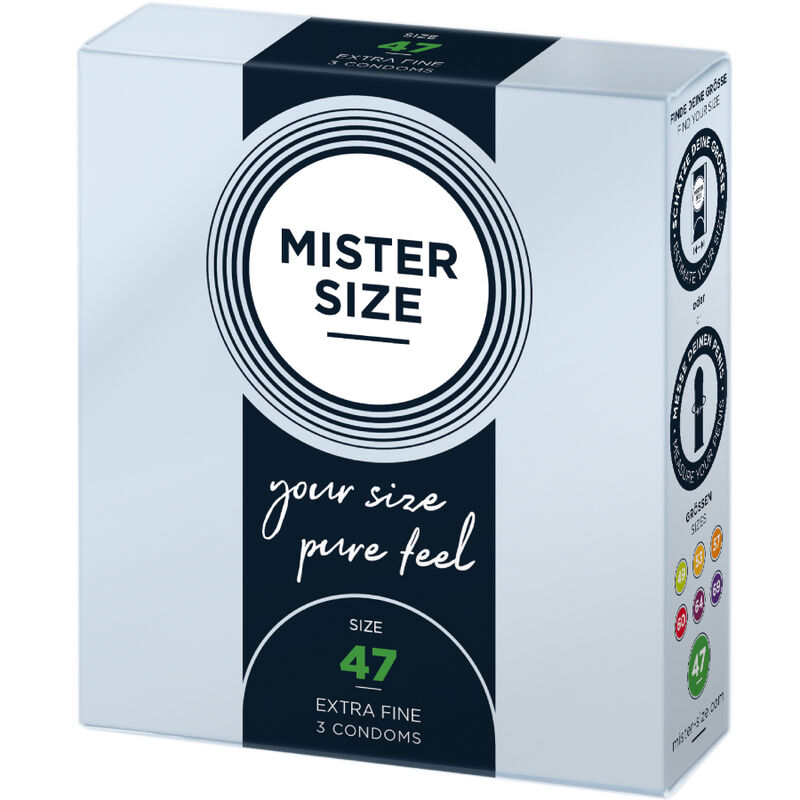 MISTER SIZE - CONDOMS SIZE XS 47 MM (3 UNITS) - slika 2