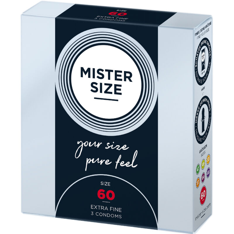 MISTER SIZE - CONDOM SIZE XL 60 MM (3 UNITS) - slika 2