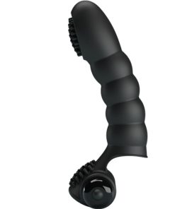 PRETTY LOVE - ALEXANDER FINGER VIBRATOR 10 VIBRATIONS BLACK
