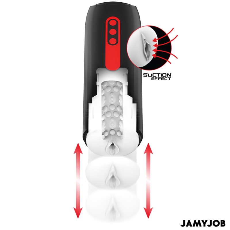 JAMYJOB - PHANTOM AUTOMATIC VAGINA MASTURBATOR 5 SUCTION AND THRUST MODES - slika 2