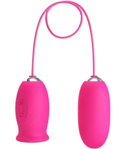 PRETTY LOVE - DAISY VIBRATING EGG + CLITORIS STIMULATING TONGUE PINK