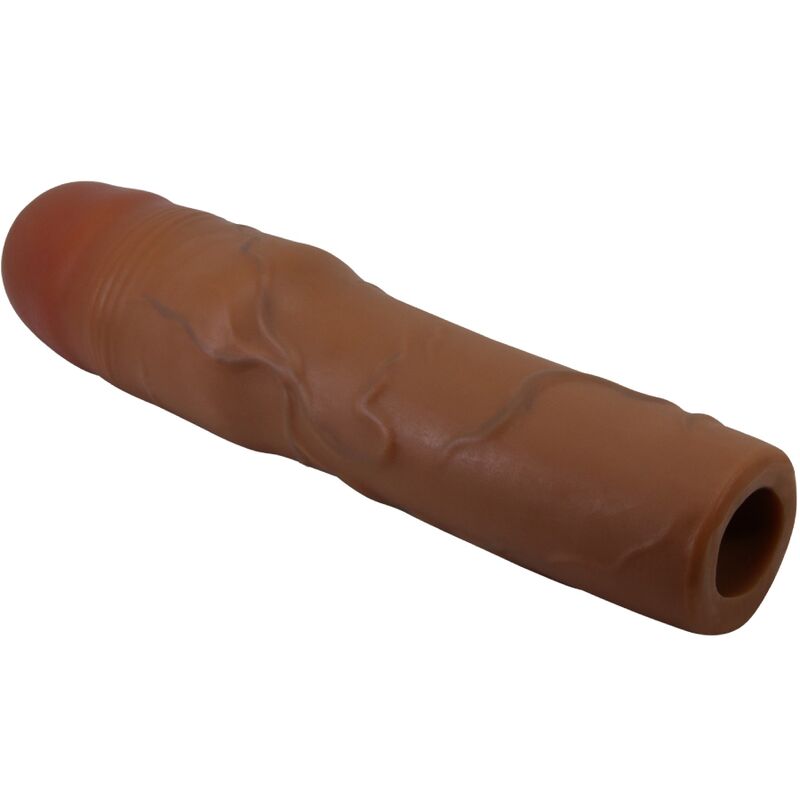 PRETTY LOVE - KYLIAN PENIS SLEEVE WITH 7.6 CM EXTENSION MULATTO - slika 2