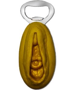 DIABLO PICANTE - SILVER OPENER WITH A GOLDEN VAGINA SHAPE