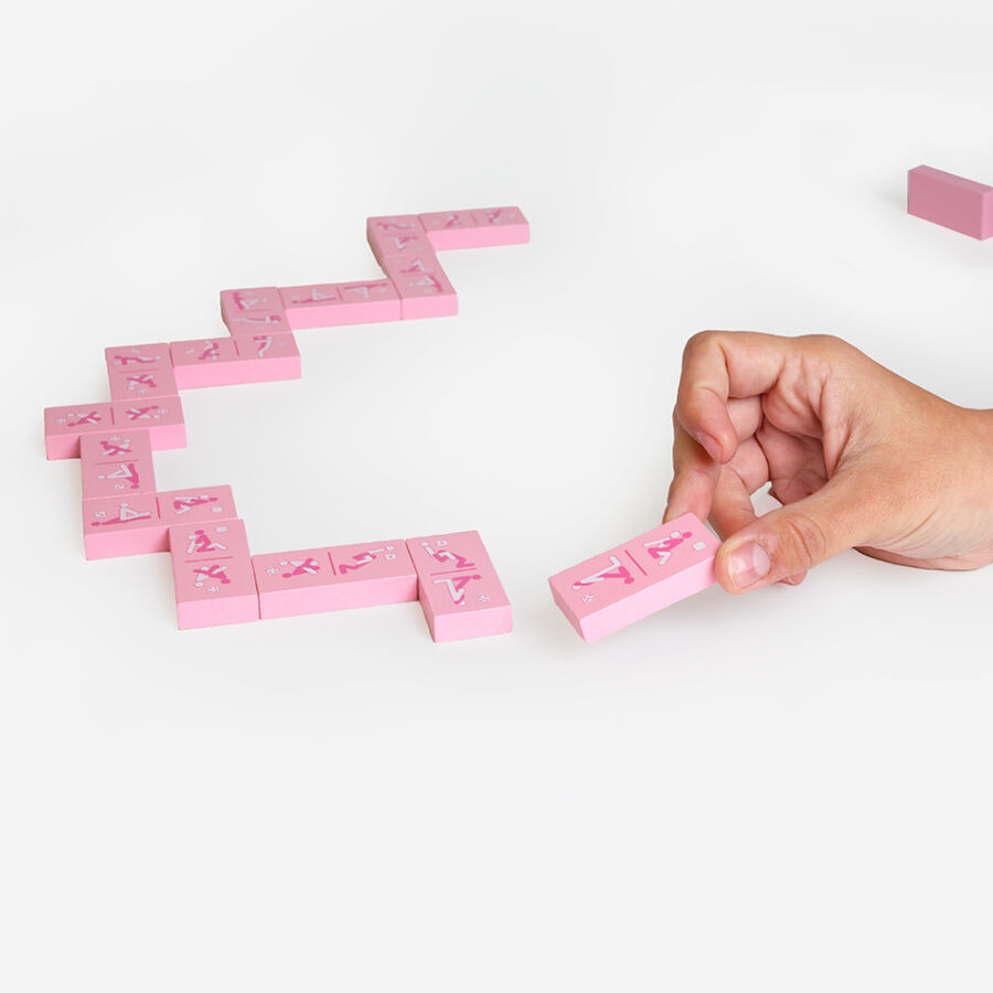 SECRETPLAY - KINKY DOMINO WOODEN GAME - slika 2