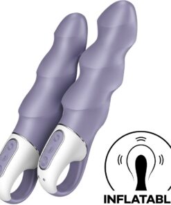 SATISFYER - AIR PUMP VIBRATOR 1 INFLATABLE G-SPOT VIBRATOR PURPLE