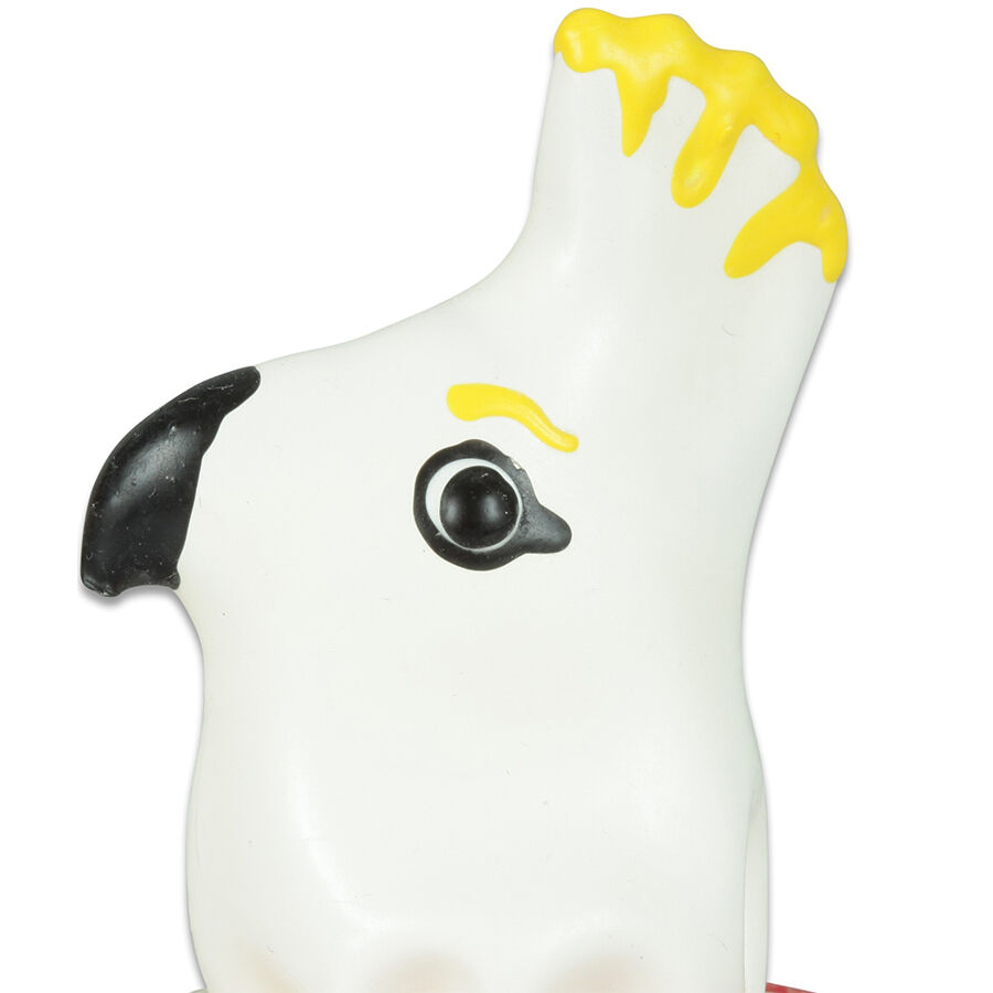 CONDOMERIE - HANDPAINTED NOVELTY CONDOMS PARROT WHITE - slika 3