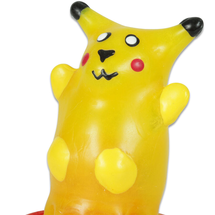 CONDOMERIE - HANDPAINTED NOVELTY CONDOMS YELLOW MOUSE - slika 3