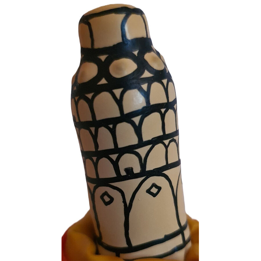 CONDOMERIE - HANDPAINTED NOVELTY CONDOMS PISA TOWER - slika 3
