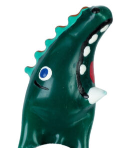 CONDOMERIE - HANDPAINTED NOVELTY CONDOMS CROCODILE MODEL 2