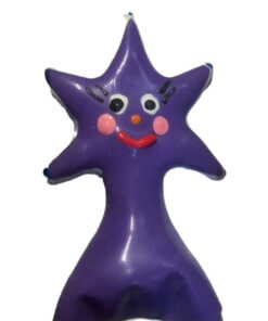CONDOMERIE - HANDPAINTED NOVELTY CONDOMS HAPPY STAR
