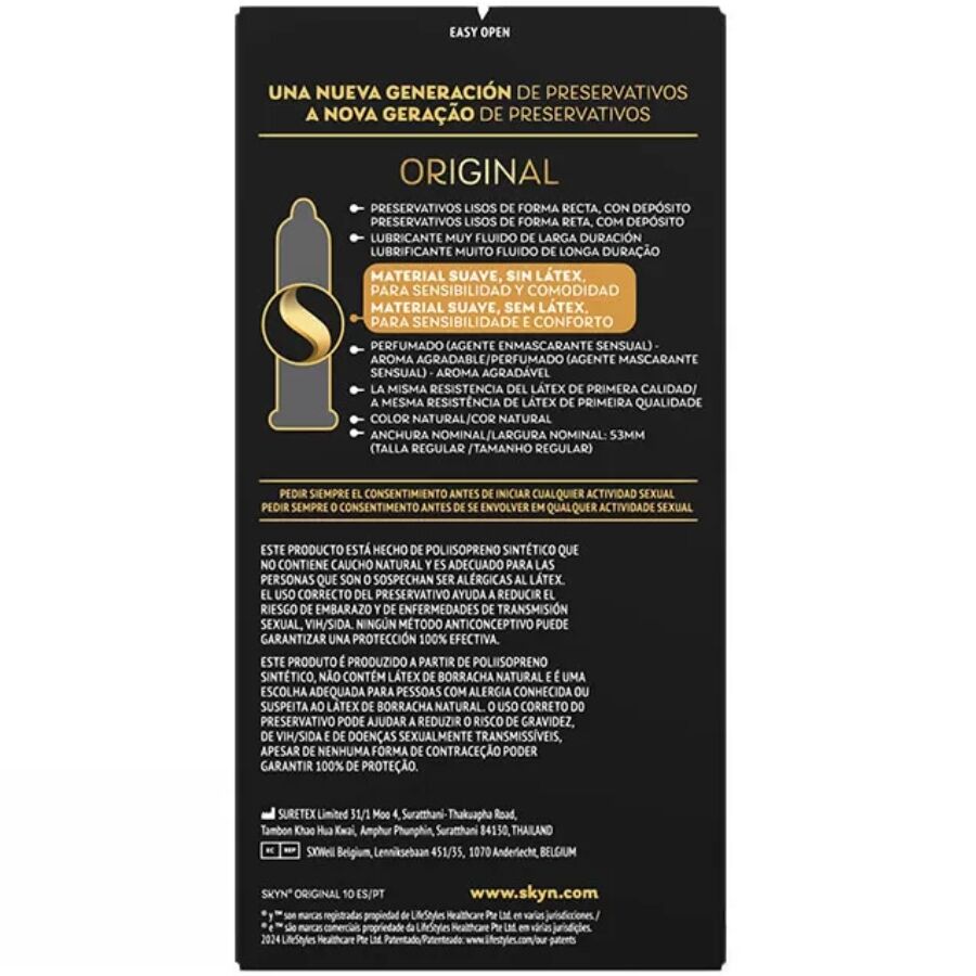 SKYN - ORIGINAL CONDOM NATURAL SENSATION 10 UNITS - slika 2