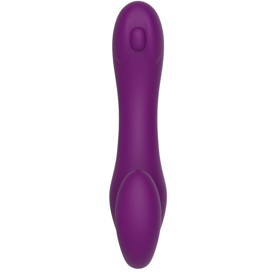 XOCOON - 2 IN 1 STRAPLESS STRAP-ON VIBRATOR WITH REMOTE CONTROL PURPLE - slika 3