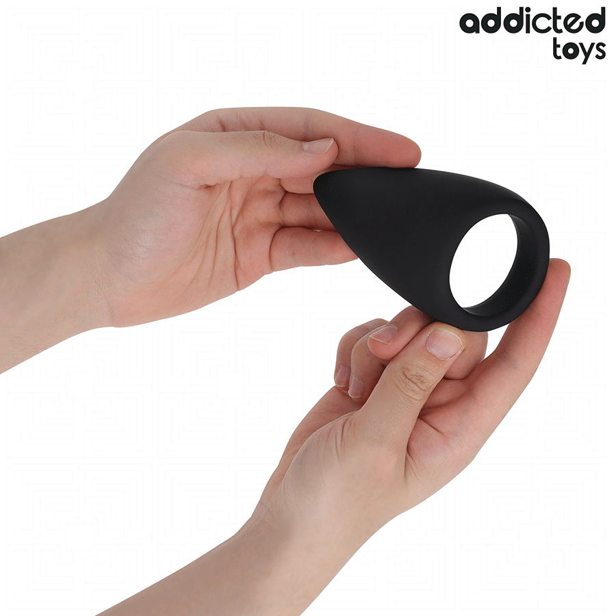 ADDICTED TOYS - TEAR SHAPED PENIS RING - slika 2