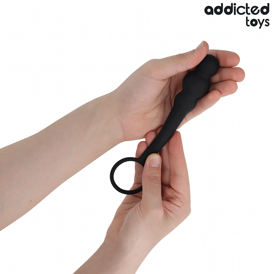 ADDICTED TOYS - ANAL PLUG WITH RING SILICONE MODEL 1 - slika 3