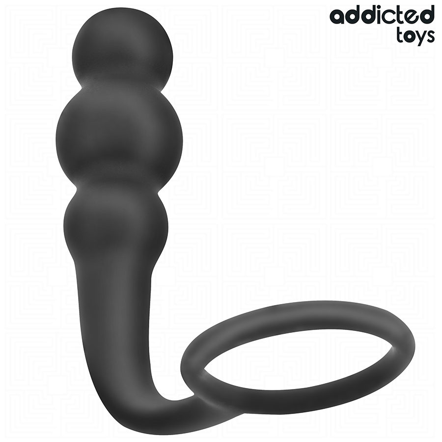 ADDICTED TOYS - ANAL PLUG WITH RING SILICONE MODEL 1 - slika 2