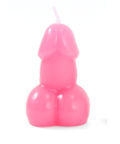 DIABLO PICANTE - PENIS SHAPED CANDLE IN FUCHSIA COLOR