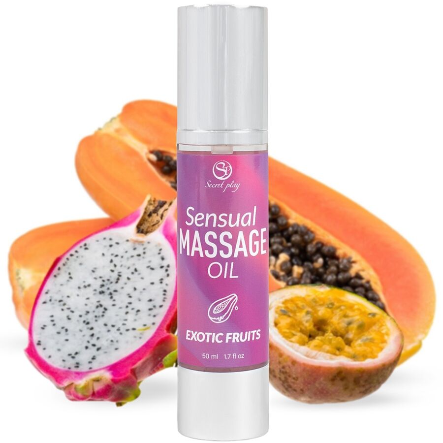 SECRETPLAY - EXOTIC FRUITS MASSAGE OIL - slika 3