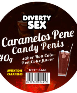 DIABLO PICANTE - 20 PENIS-SHAPED CANDIES WITH GIN TONIC FLAVOR