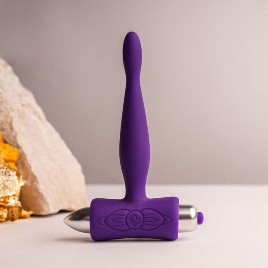 ROCKS- OFF - PETITE SENSATIONS TEAZER ANAL PLUG VIBRATOR PURPLE - slika 2