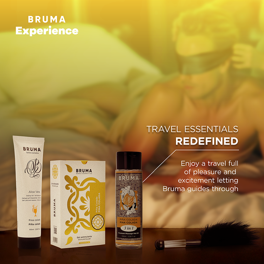 BRUMA XPERIENCE - SWEET PINA COLADA TEMPTATION PACK WITH ORGASM ENHANCER - slika 3