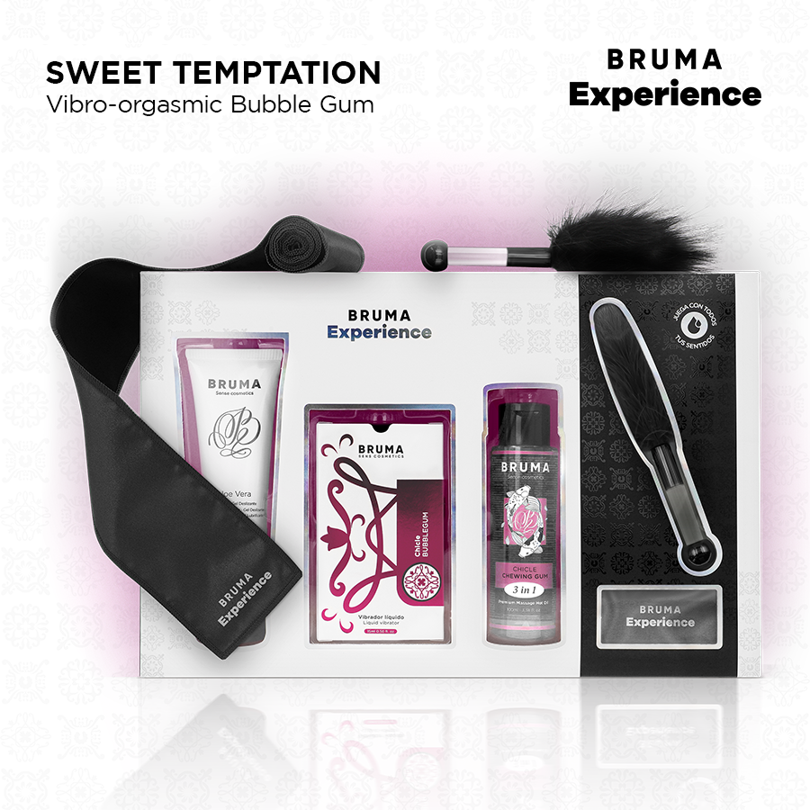 BRUMA XPERIENCE - VIBRO-ORGASMIC SWEET GUM TEMPTATION KIT - slika 2