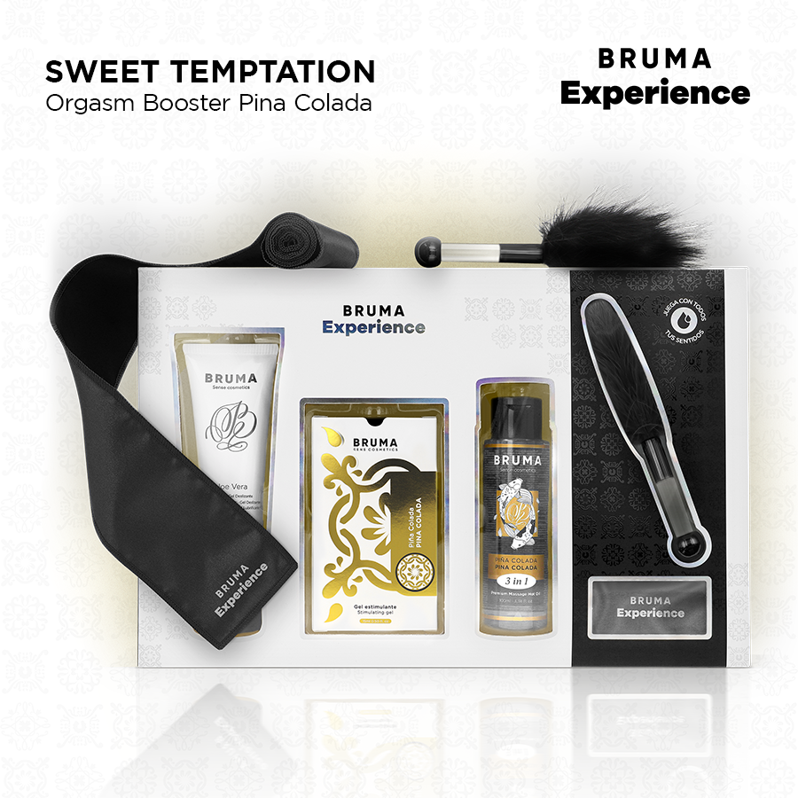 BRUMA XPERIENCE - SWEET PINA COLADA TEMPTATION PACK WITH ORGASM ENHANCER - slika 2