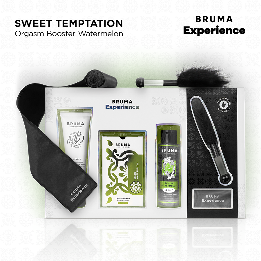 BRUMA XPERIENCE - SWEET WATERMELON TEMPTATION KIT WITH ORGASM ENHANCER - slika 2