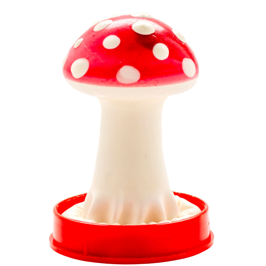 CONDOMERIE - HANDPAINTED NOVELTY CONDOMS TOADSTOOL MODEL 1 - slika 3