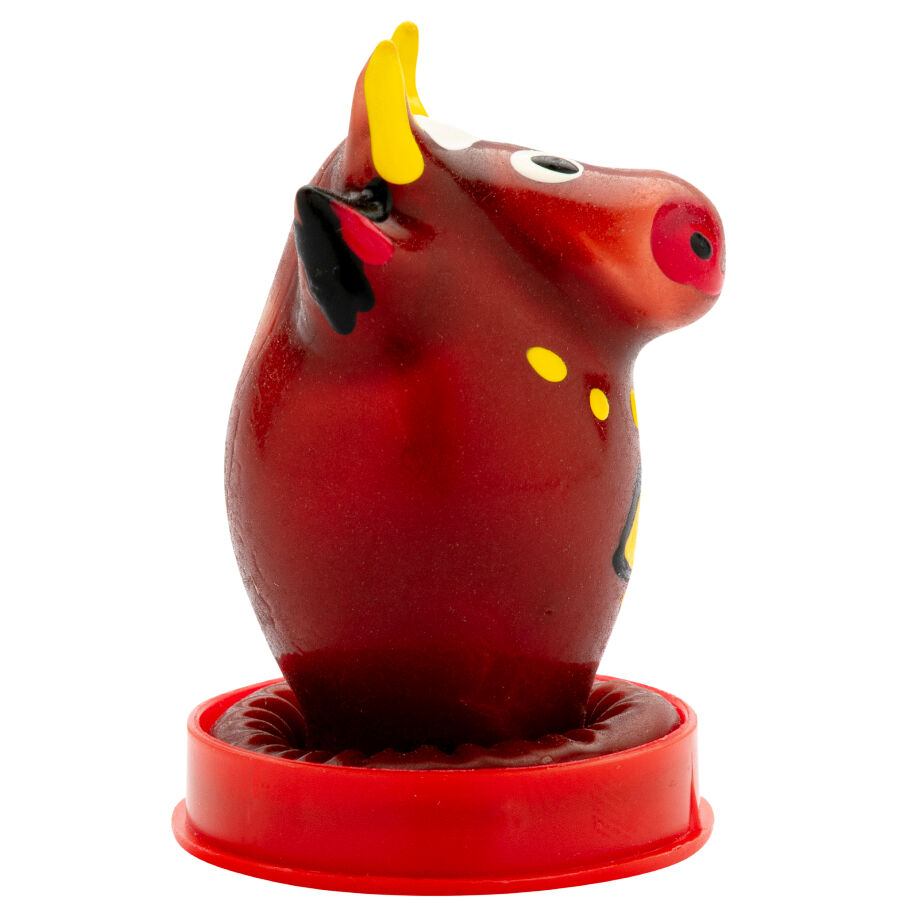 CONDOMERIE - HANDPAINTED NOVELTY CONDOMS BULL MODEL 1 - slika 2