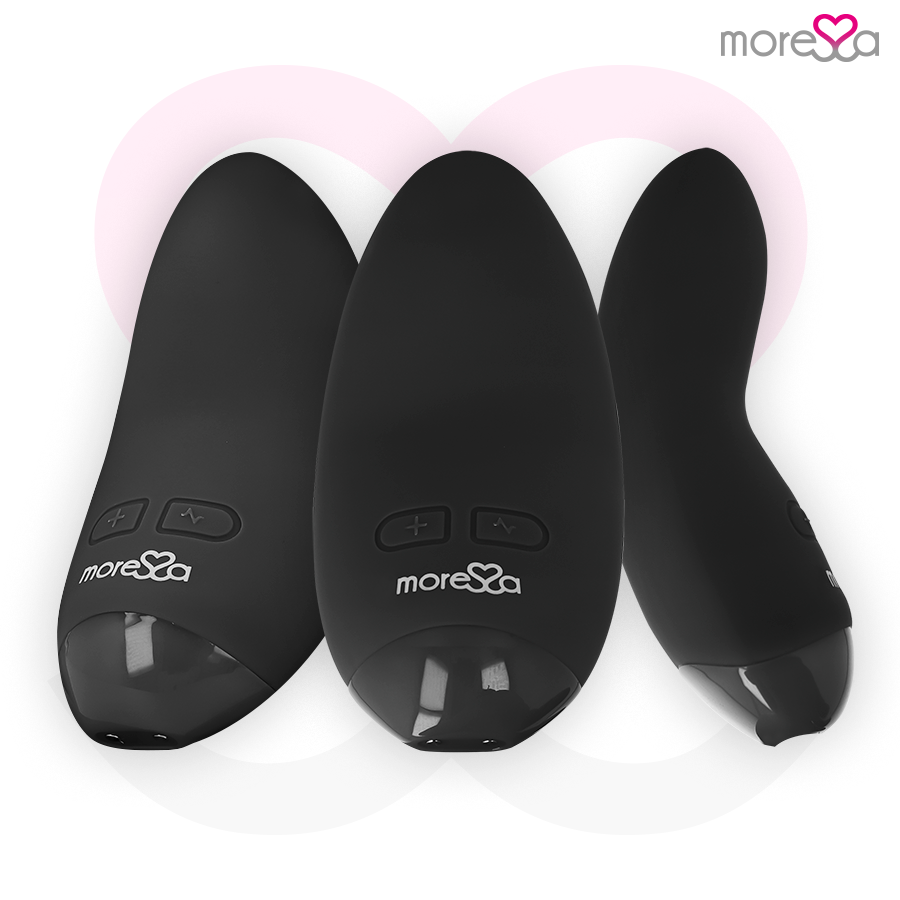 MORESSA BLOSSOM VIBRATOR - ČRNI - slika 2