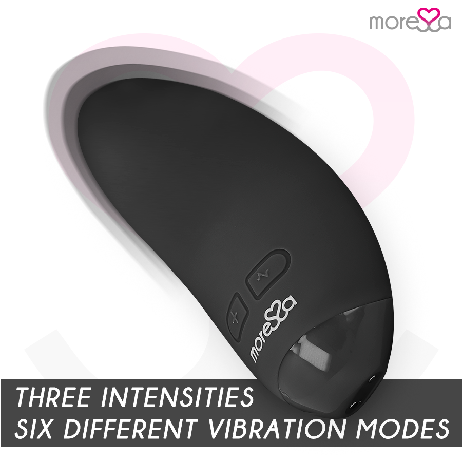 MORESSA BLOSSOM VIBRATOR - ČRNI - slika 3