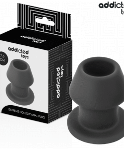 ADDICTED TOYS - EXTREME HOLLOW ANAL PLUG SILICONE SIZE S 7.5 CM