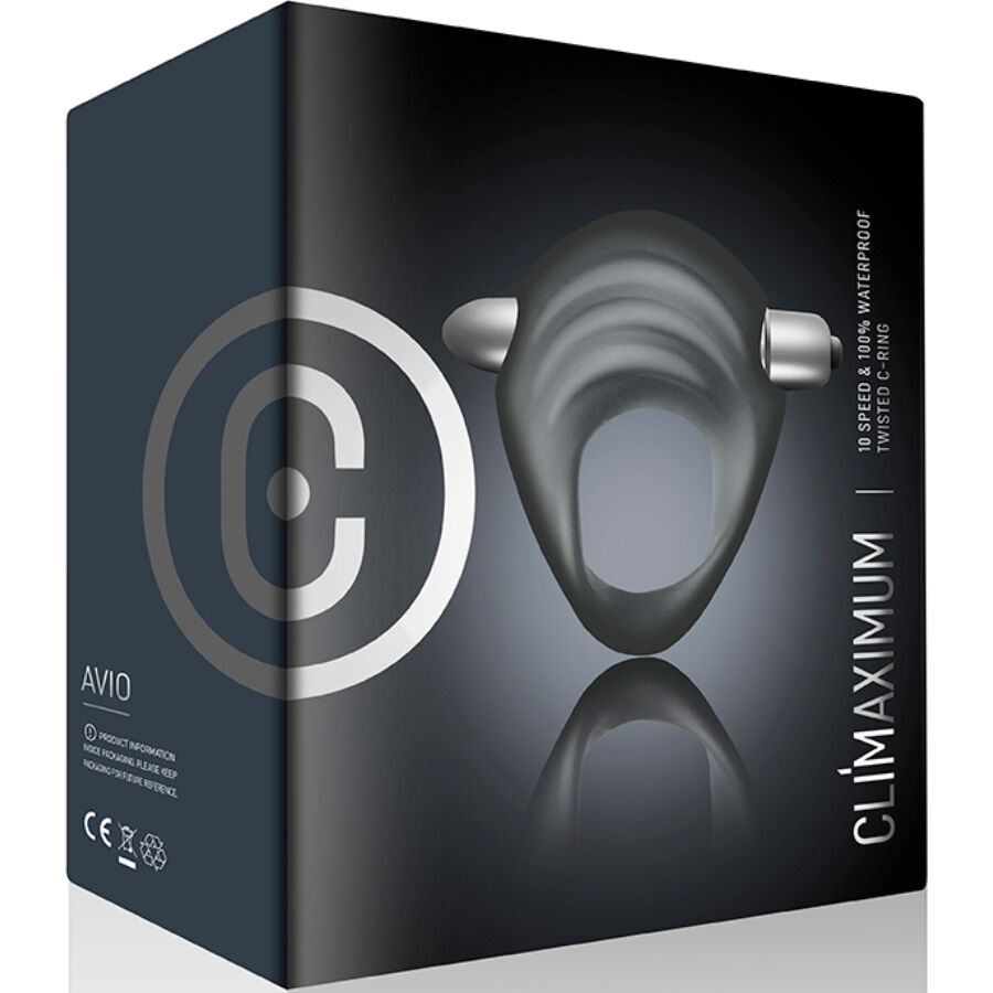 CLIMAXIMUM - AVIO BULLET VIBRATING COCK RING - slika 3