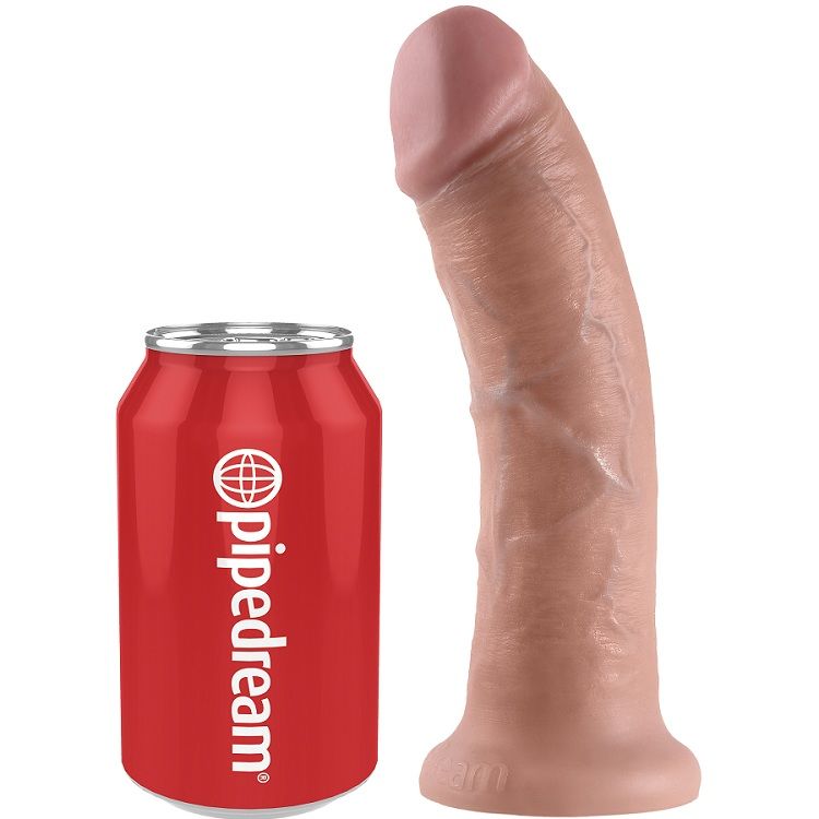 KING COCK DILDO 8" (20,3 CM) - MESNAT - slika 3