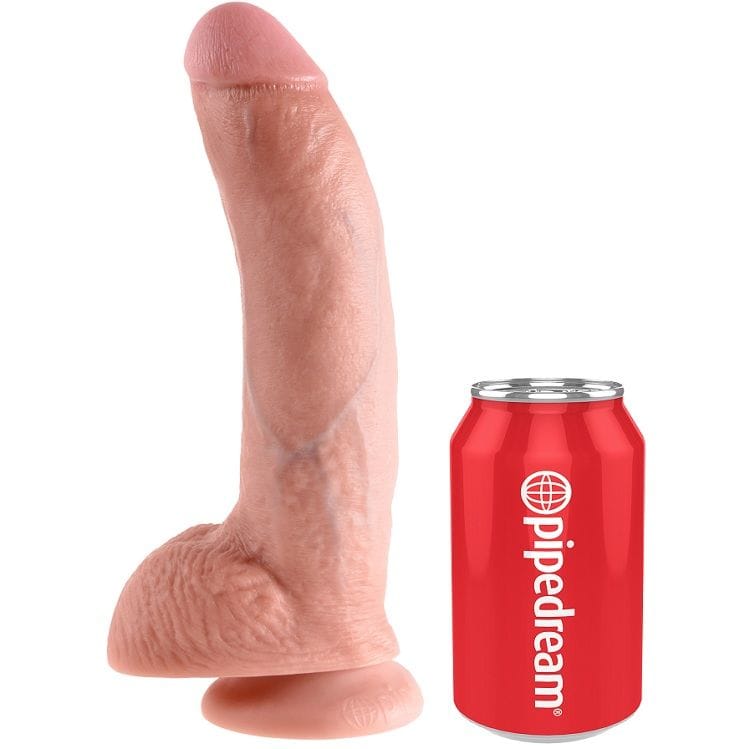 KING COCK DILDO Z MODI 9" (22,9 CM) - MESNAT - slika 3