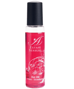EXTASE SENSUEL VROČE OLJE JAGODA ZA POTOVANJA 35 ML