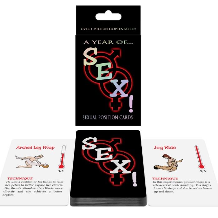 KARTICE S SPOLNIMI POLOŽAJI A YEAR OF...SEX! KHEPER GAMES EN