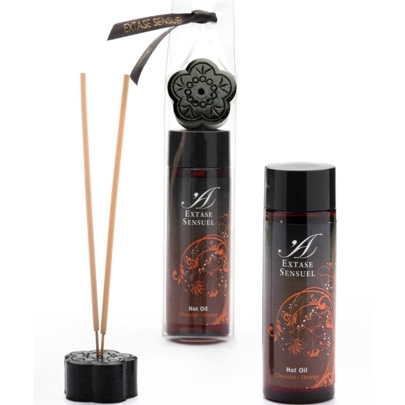 EXTASE SENSUEL VROČE OLJE ČOKOLADA-POMARANČA 100 ML - slika 2