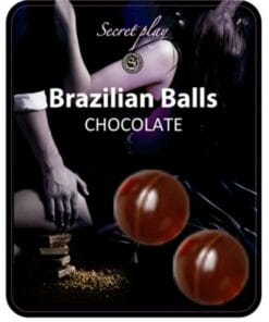 SECRETPLAY 2 BRAZILSKI KROGLICI ČOKOLADA