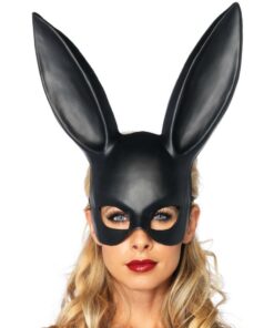 LEG AVENUE MASQUERADE RABBIT MASK BLACK