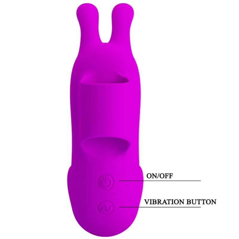 PRETTY LOVE SMART POLNILEN PRSTNI ZAJČJI VIBRATOR - slika 3