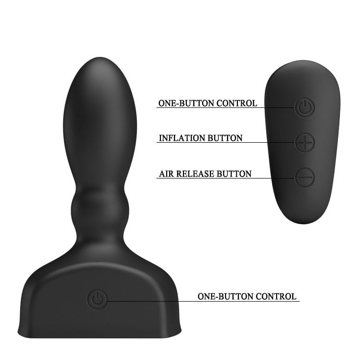 PRETTY LOVE BOTTOM MARRIEL VIBRACIJSKI NAPIHLJIV STIMULATOR PROSTATE - slika 2