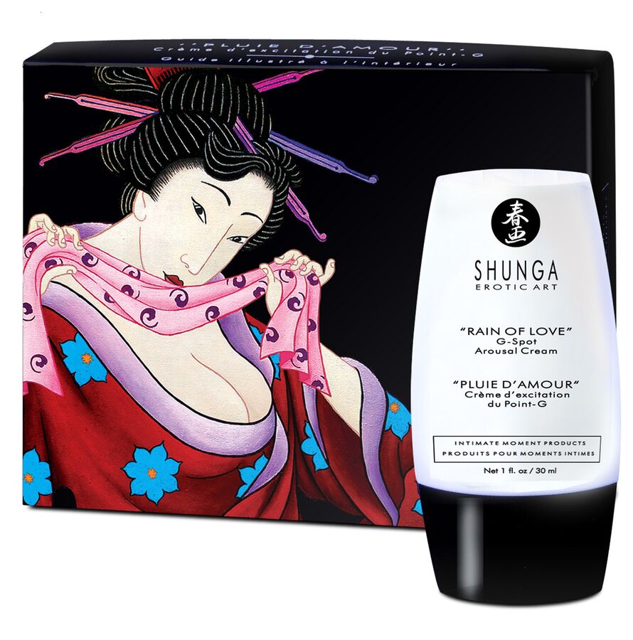 SHUNGA RAIN OF LOVE VZBURJEVALNA KREMA ZA G TOČKO