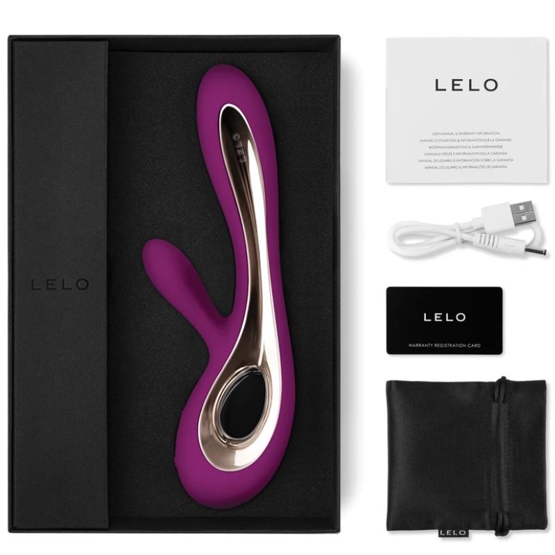 LELO SORAYA 2 STIMULATOR - DEEP ROSE VIJOLIČNA - slika 2