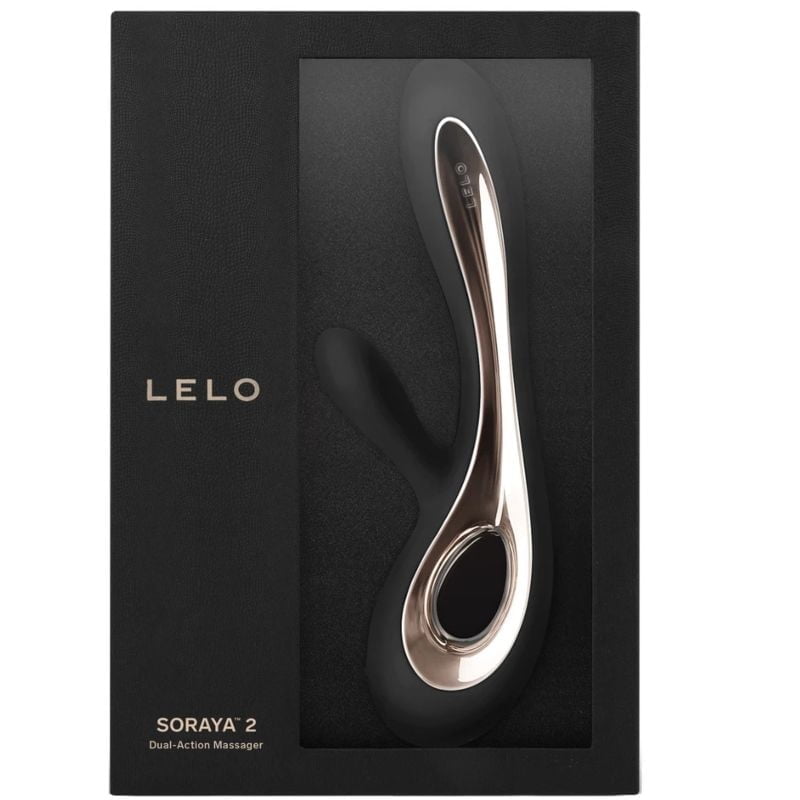 LELO SORAYA 2 STIMULATOR - ČRNI - slika 3