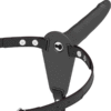 FETISH SUBMISSIVE POSTROJ S SILIKONSKIM VIBRATORJEM 15 CM - ČRNI